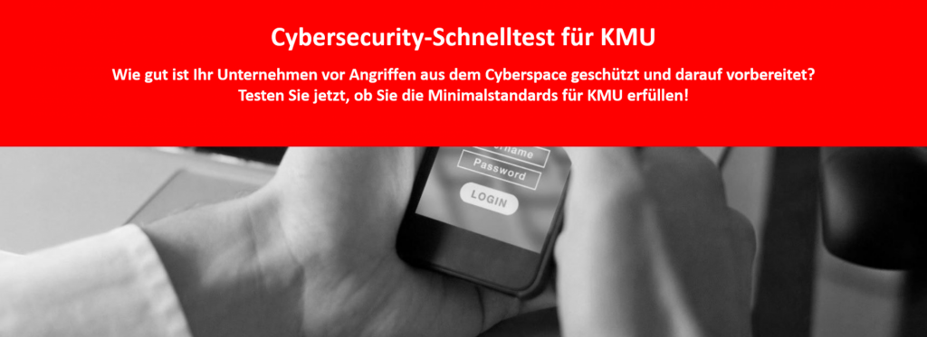 cybersecurity schnelltest kmu empfohlen von baggenstos it